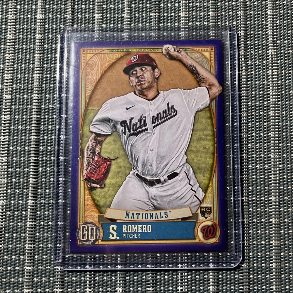 Num RC: 203/250 ⚾️ Seth Romero 2021 Topp’s (GQ) Gypsy Queen Rookie Card #292